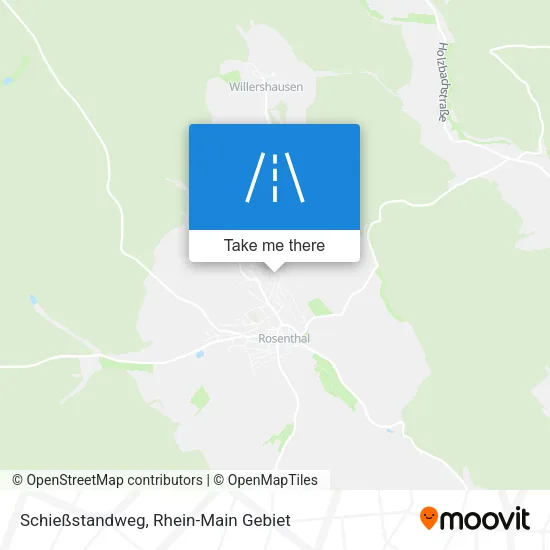 Карта Schießstandweg
