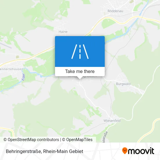 Карта Behringerstraße