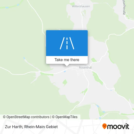 Карта Zur Harth