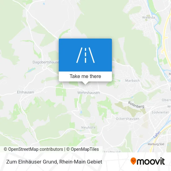 Карта Zum Elnhäuser Grund