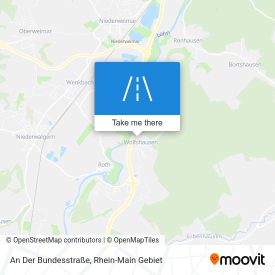 Карта An Der Bundesstraße
