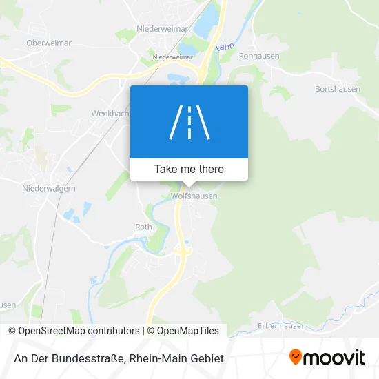 Карта An Der Bundesstraße