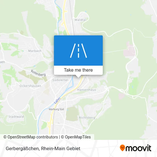 Карта Gerbergäßchen