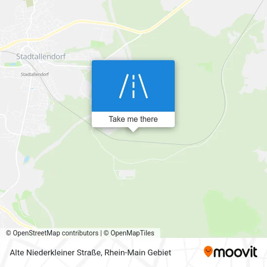 Карта Alte Niederkleiner Straße