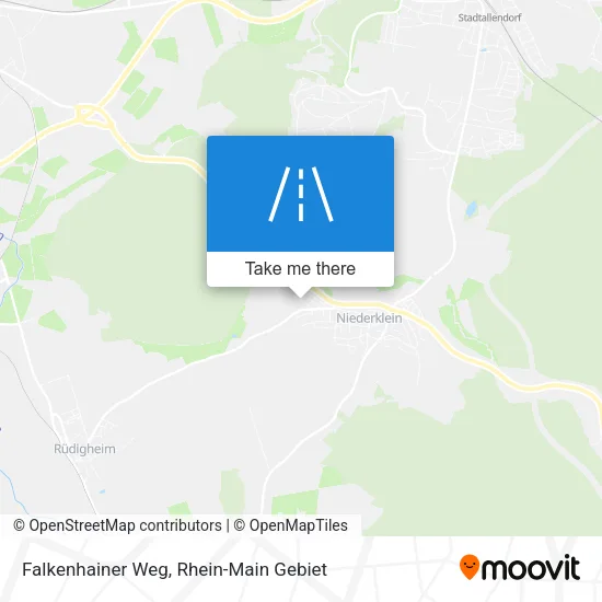 Карта Falkenhainer Weg