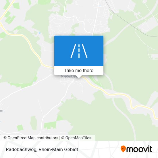 Карта Radebachweg