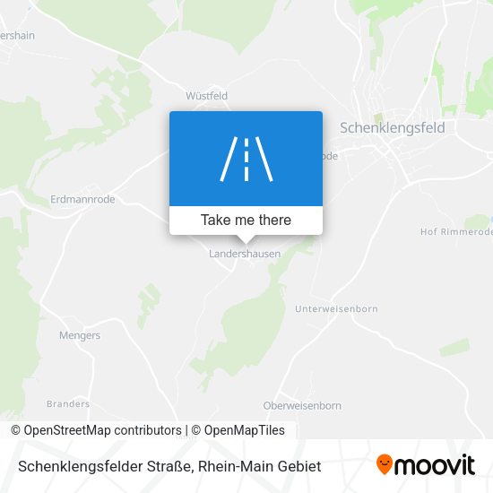 Schenklengsfelder Straße map
