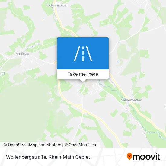 Карта Wollenbergstraße