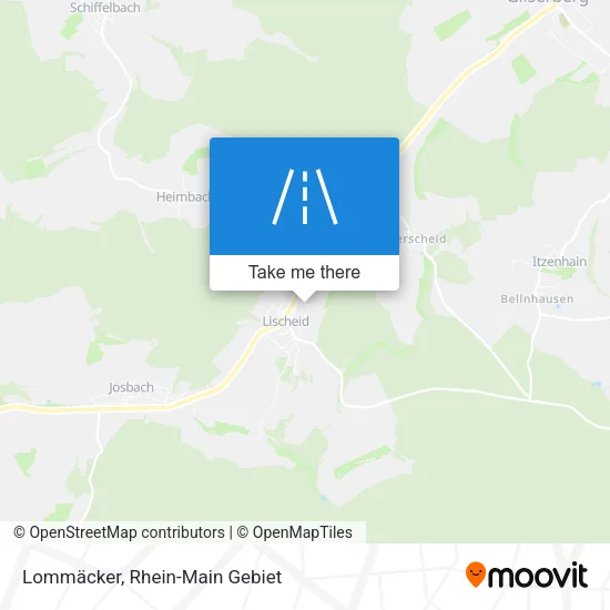 Карта Lommäcker