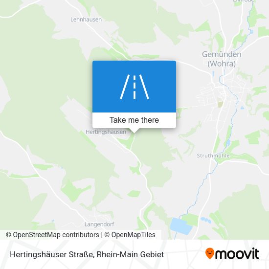 Hertingshäuser Straße map