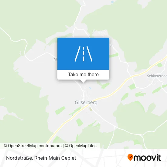 Карта Nordstraße