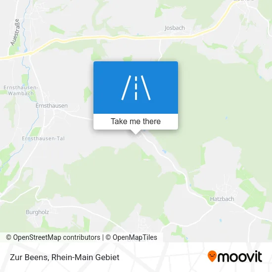 Карта Zur Beens