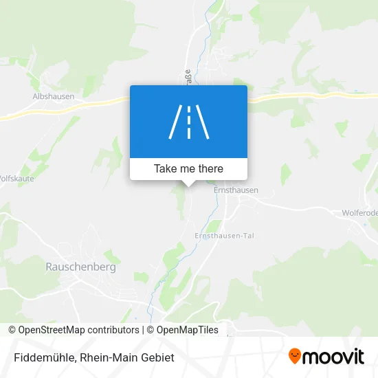 Карта Fiddemühle