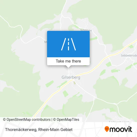 Карта Thorenäckerweg