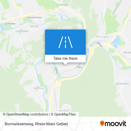 Карта Bornwiesenweg