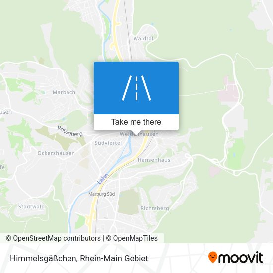 Himmelsgäßchen map