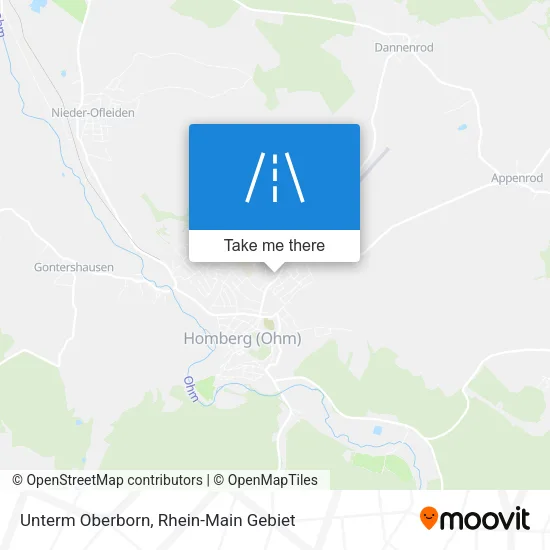 Карта Unterm Oberborn