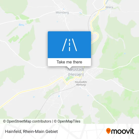 Карта Hainfeld