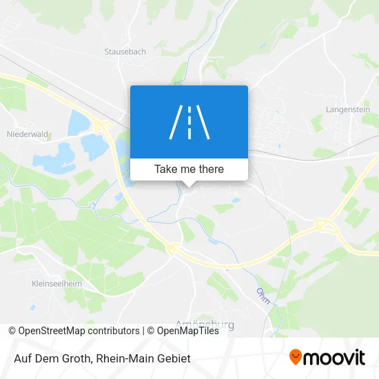 Карта Auf Dem Groth