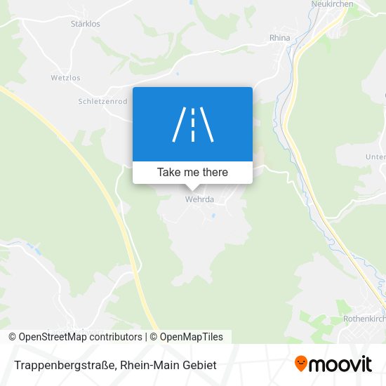 Карта Trappenbergstraße