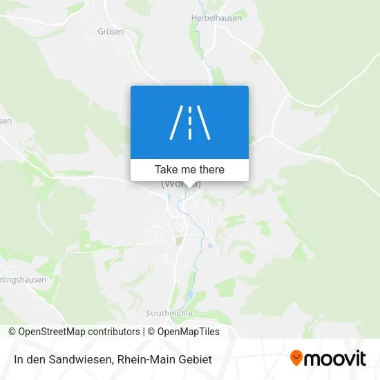 Карта In den Sandwiesen