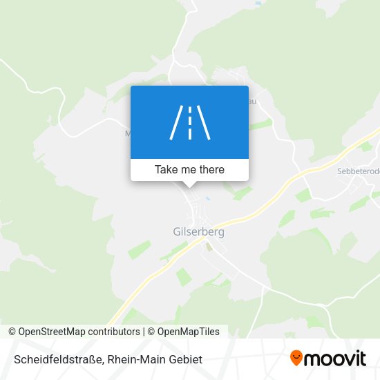 Карта Scheidfeldstraße