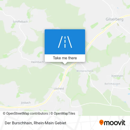 Карта Der Burschhain