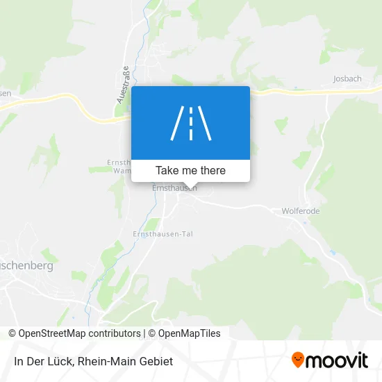 Карта In Der Lück