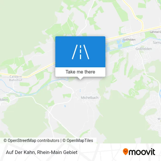 Карта Auf Der Kahn