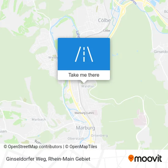 Карта Ginseldorfer Weg