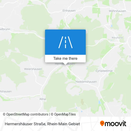 Карта Hermershäuser Straße