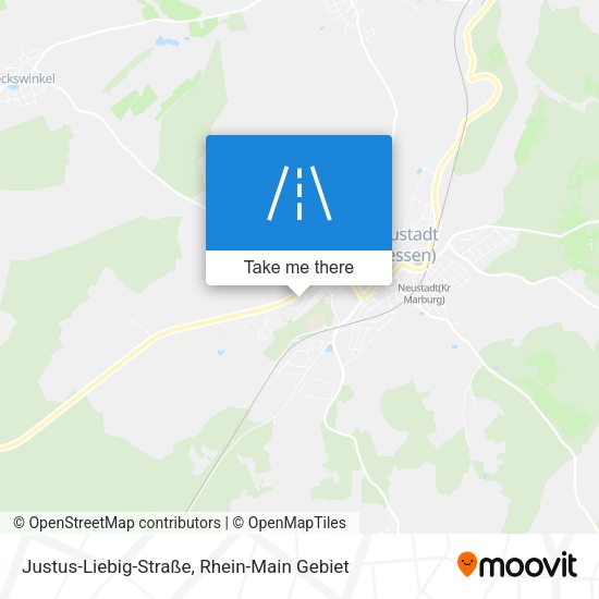 Justus-Liebig-Straße map