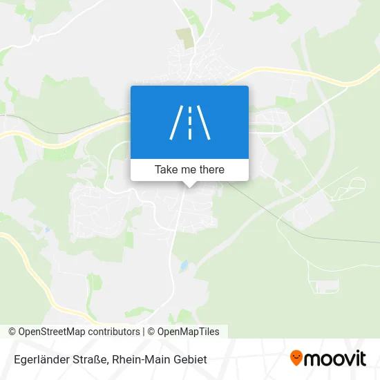 Карта Egerländer Straße