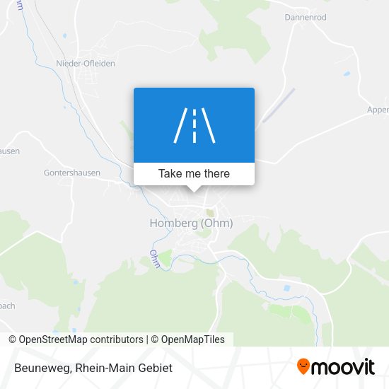 Карта Beuneweg