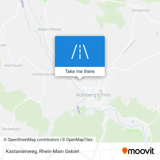 Карта Kastanienweg