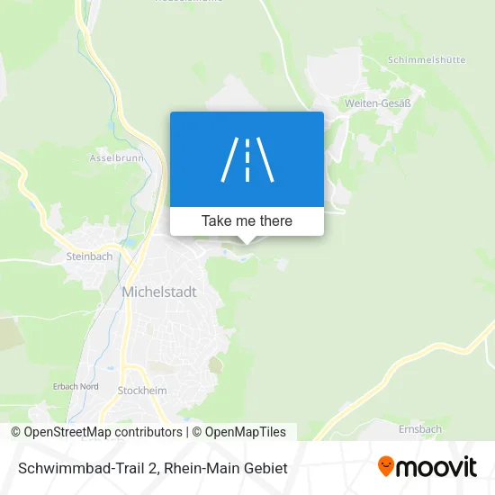 Карта Schwimmbad-Trail 2