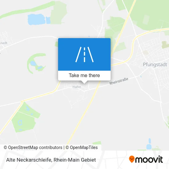 Карта Alte Neckarschleife