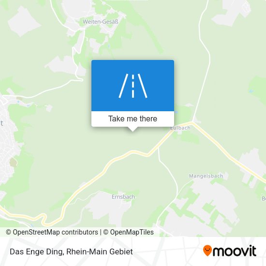 Карта Das Enge Ding