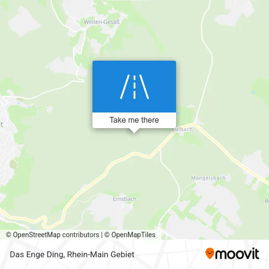 Карта Das Enge Ding