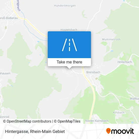 Карта Hintergasse