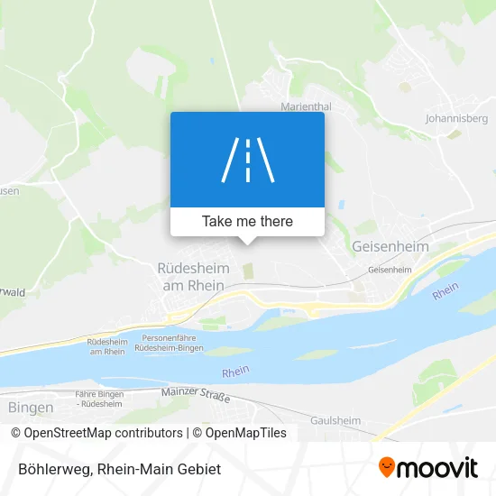 Карта Böhlerweg