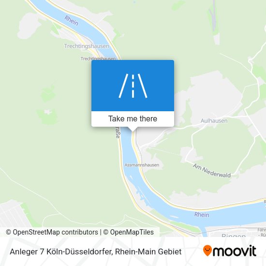 Карта Anleger 7 Köln-Düsseldorfer