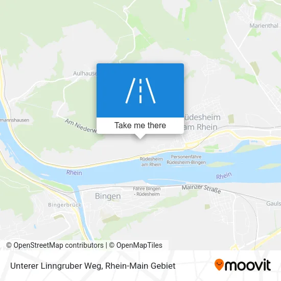 Карта Unterer Linngruber Weg