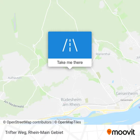 Карта Trifter Weg
