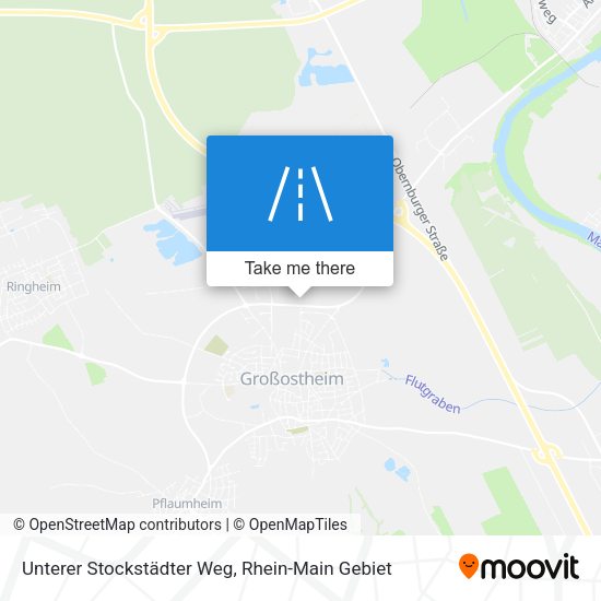 Unterer Stockstädter Weg map