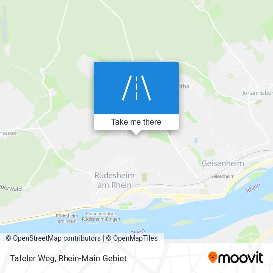 Карта Tafeler Weg