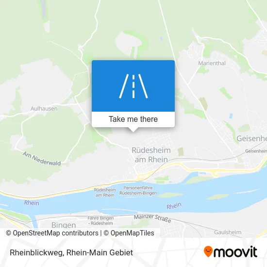 Карта Rheinblickweg