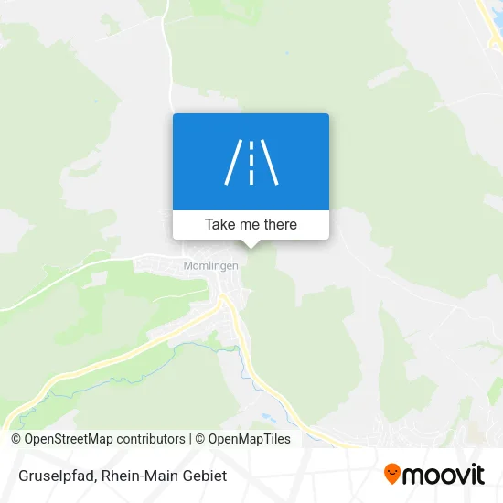 Карта Gruselpfad