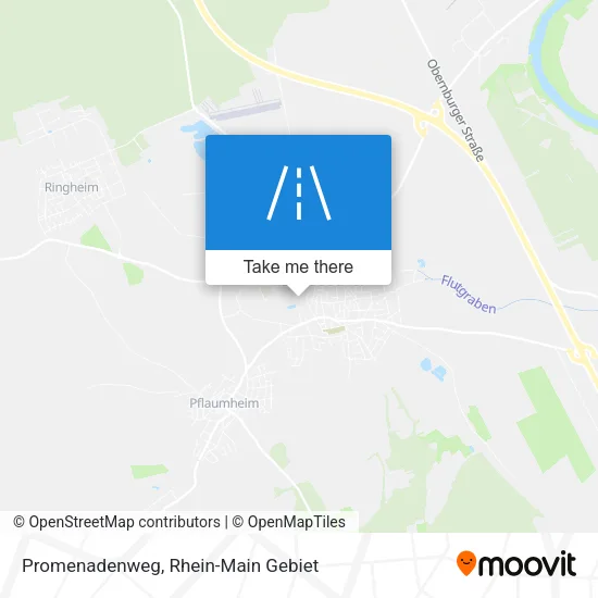 Карта Promenadenweg
