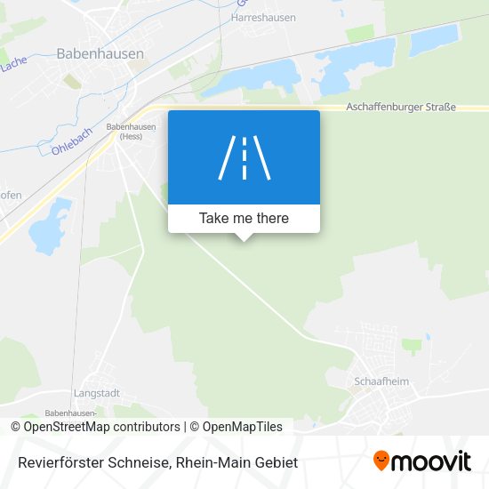 Revierförster Schneise map